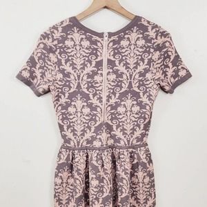 Romeo + Juliet Couture | Damask Knit Skater Dress M
